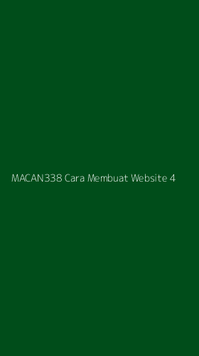 Tampilan Antarmuka Aplikasi Macan338 Cara Membuat Website - 4