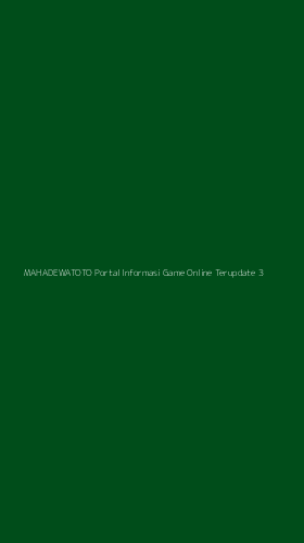 Tampilan Antarmuka Aplikasi Mahadewatoto Portal Informasi Game Online Terupdate - 3