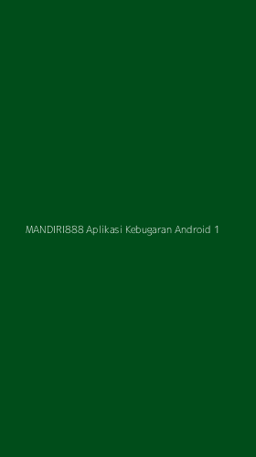 Tampilan Antarmuka Aplikasi Mandiri888 Aplikasi Kebugaran Android - 1