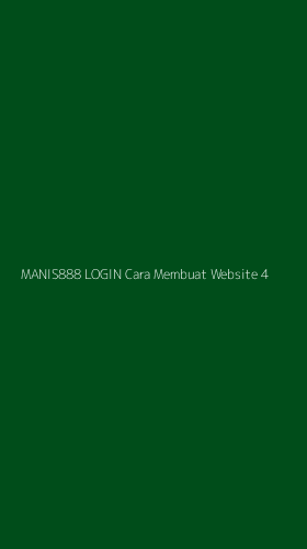 Tampilan Antarmuka Aplikasi Manis888 Login Cara Membuat Website - 4