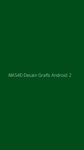 Tampilan Antarmuka Aplikasi Mas4d Desain Grafis Android - 2
