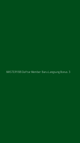 Tampilan Antarmuka Aplikasi Master188 Daftar Member Baru Langsung Bonus - 3