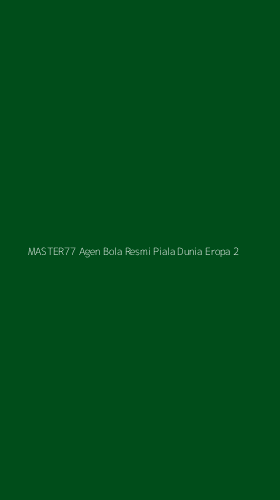 Tampilan Antarmuka Aplikasi Master77 Agen Bola Resmi Piala Dunia Eropa - 2