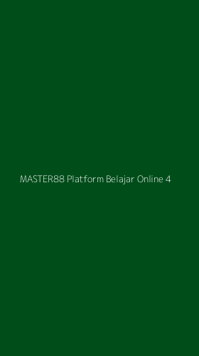 Tampilan Antarmuka Aplikasi Master88 Platform Belajar Online - 4