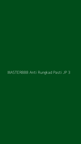 Tampilan Antarmuka Aplikasi Master888 Anti Rungkad Pasti Jp - 3
