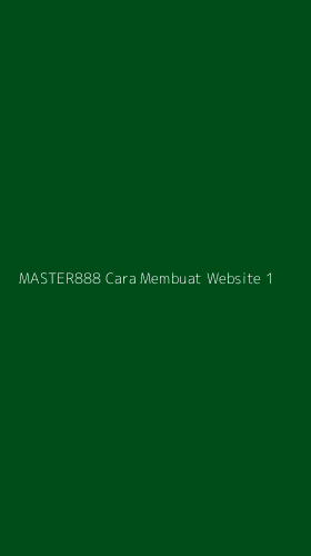 Tampilan Antarmuka Aplikasi Master888 Cara Membuat Website - 1