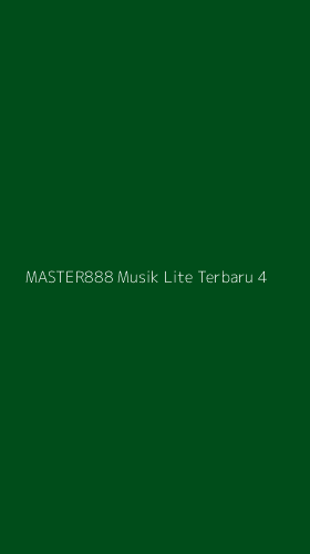 Tampilan Antarmuka Aplikasi Master888 Musik Lite Terbaru - 4