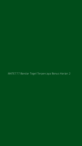Tampilan Antarmuka Aplikasi Mate777 Bandar Togel Terpercaya Bonus Harian - 2