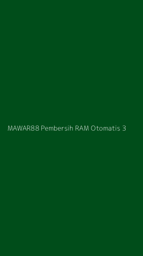 Tampilan Antarmuka Aplikasi Mawar88 Pembersih Ram Otomatis - 3