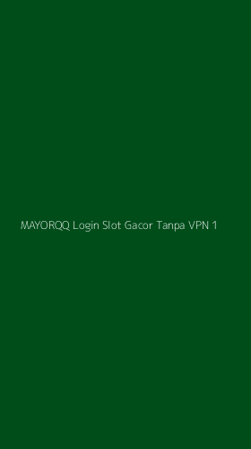 Tampilan Antarmuka Aplikasi Mayorqq Login Slot Gacor Tanpa Vpn - 1