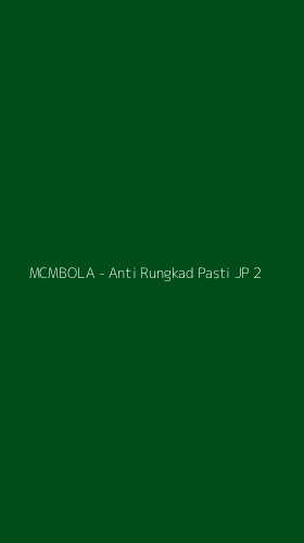 Tampilan Antarmuka Aplikasi MCMBOLA - Anti Rungkad Pasti JP - 2