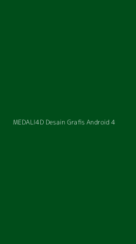 Tampilan Antarmuka Aplikasi Medali4d Desain Grafis Android - 4