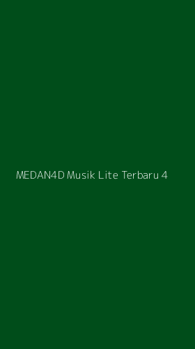 Tampilan Antarmuka Aplikasi Medan4d Musik Lite Terbaru - 4