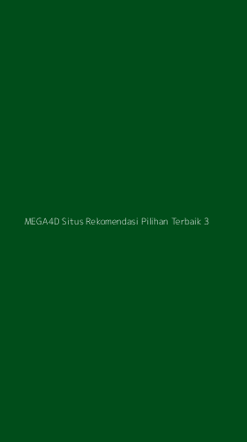 Tampilan Antarmuka Aplikasi Mega4d Situs Rekomendasi Pilihan Terbaik - 3