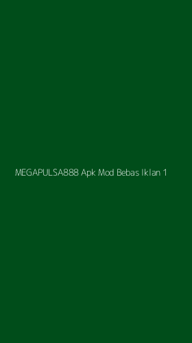 Tampilan Antarmuka Aplikasi Megapulsa888 Apk Mod Bebas Iklan - 1