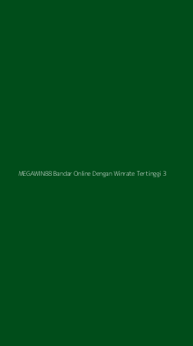 Tampilan Antarmuka Aplikasi Megawin88 Bandar Online Dengan Winrate Tertinggi - 3