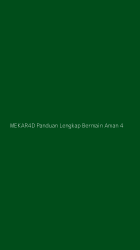 Tampilan Antarmuka Aplikasi Mekar4d Panduan Lengkap Bermain Aman - 4