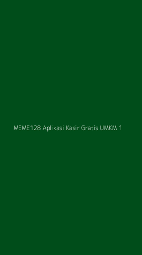 Tampilan Antarmuka Aplikasi Meme128 Aplikasi Kasir Gratis Umkm - 1