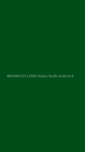 Tampilan Antarmuka Aplikasi Menara123 Login Desain Grafis Android - 4