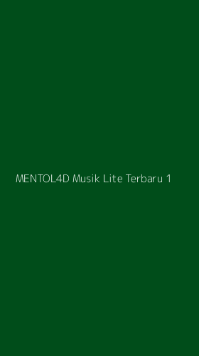 Tampilan Antarmuka Aplikasi Mentol4d Musik Lite Terbaru - 1