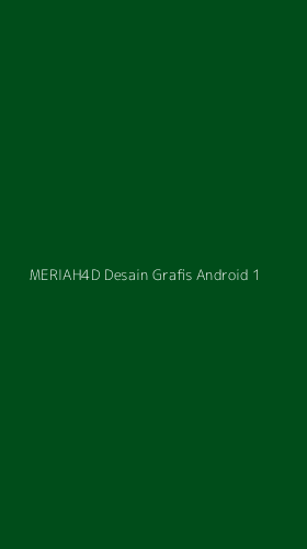 Tampilan Antarmuka Aplikasi Meriah4d Desain Grafis Android - 1
