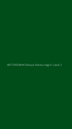 Tampilan Antarmuka Aplikasi Misterdomino Belajar Bahasa Inggris Cepat - 2