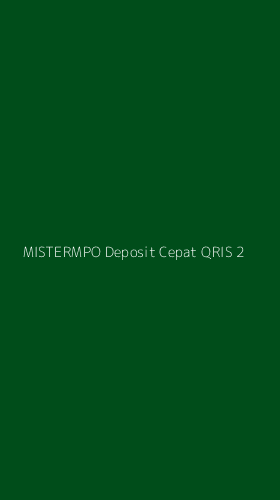 Tampilan Antarmuka Aplikasi Mistermpo Deposit Cepat Qris - 2