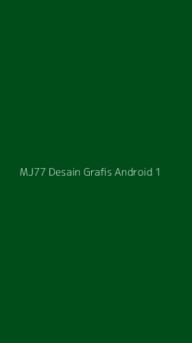 Tampilan Antarmuka Aplikasi Mj77 Desain Grafis Android - 1