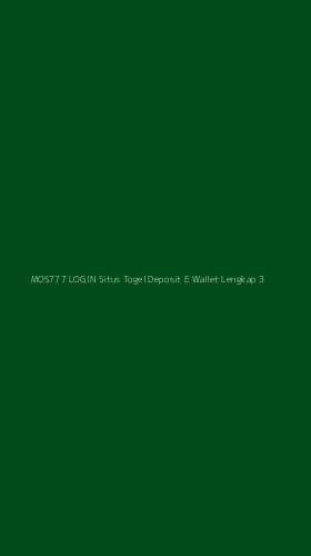 Tampilan Antarmuka Aplikasi Mos777 Login Situs Togel Deposit E Wallet Lengkap - 3