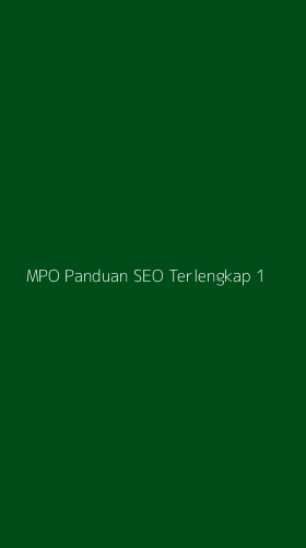 Tampilan Antarmuka Aplikasi Mpo Panduan Seo Terlengkap - 1