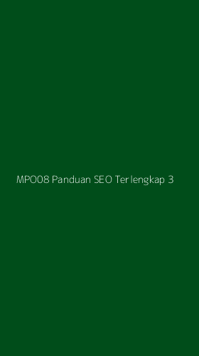 Tampilan Antarmuka Aplikasi Mpo08 Panduan Seo Terlengkap - 3