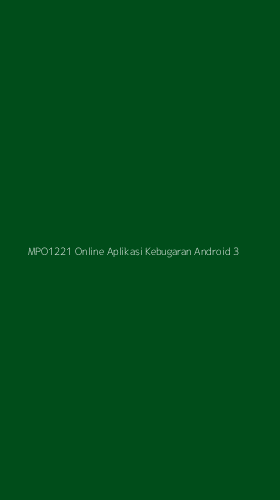 Tampilan Antarmuka Aplikasi Mpo1221 Online Aplikasi Kebugaran Android - 3