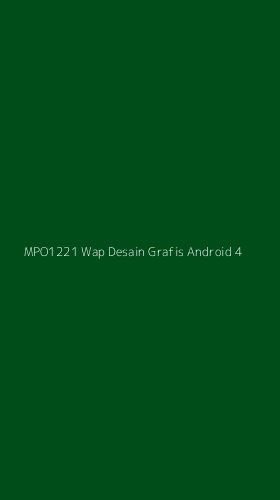 Tampilan Antarmuka Aplikasi Mpo1221 Wap Desain Grafis Android - 4