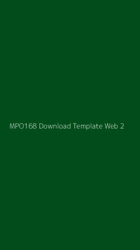 Tampilan Antarmuka Aplikasi Mpo168 Download Template Web - 2