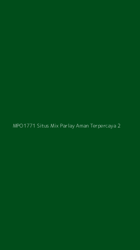 Tampilan Antarmuka Aplikasi Mpo1771 Situs Mix Parlay Aman Terpercaya - 2