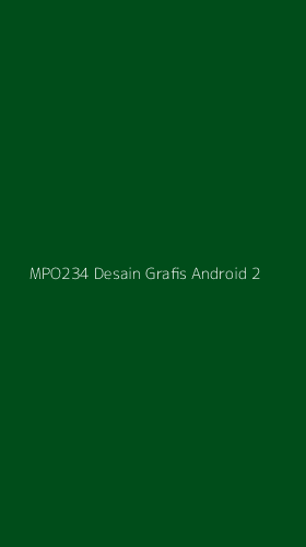 Tampilan Antarmuka Aplikasi Mpo234 Desain Grafis Android - 2