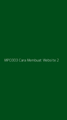 Tampilan Antarmuka Aplikasi Mpo303 Cara Membuat Website - 2