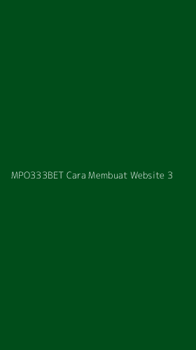 Tampilan Antarmuka Aplikasi Mpo333bet Cara Membuat Website - 3