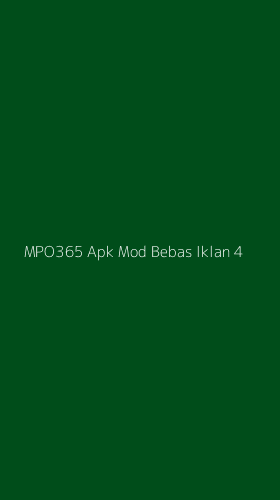 Tampilan Antarmuka Aplikasi Mpo365 Apk Mod Bebas Iklan - 4