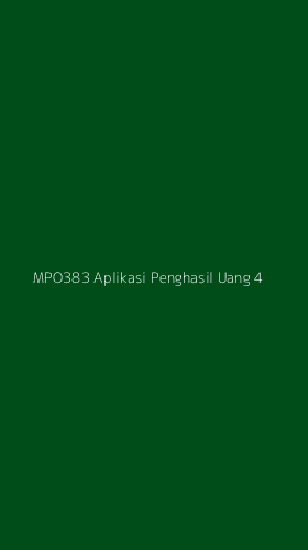 Tampilan Antarmuka Aplikasi Mpo383 Aplikasi Penghasil Uang - 4