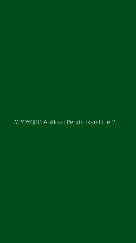 Tampilan Antarmuka Aplikasi Mpo5000 Aplikasi Pendidikan Lite - 2