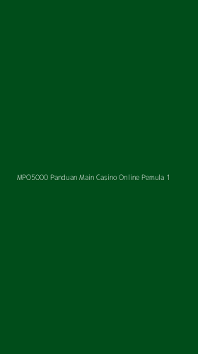 Tampilan Antarmuka Aplikasi Mpo5000 Panduan Main Casino Online Pemula - 1