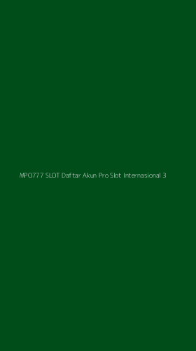Tampilan Antarmuka Aplikasi Mpo777 Slot Daftar Akun Pro Slot Internasional - 3