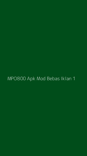 Tampilan Antarmuka Aplikasi Mpo800 Apk Mod Bebas Iklan - 1