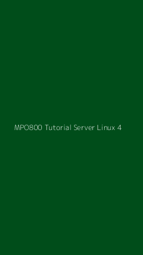 Tampilan Antarmuka Aplikasi Mpo800 Tutorial Server Linux - 4