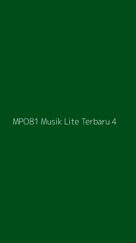 Tampilan Antarmuka Aplikasi Mpo81 Musik Lite Terbaru - 4