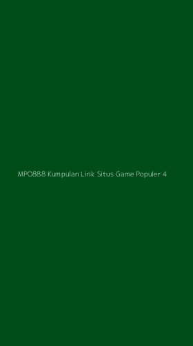 Tampilan Antarmuka Aplikasi Mpo888 Kumpulan Link Situs Game Populer - 4