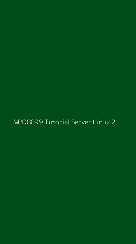 Tampilan Antarmuka Aplikasi Mpo8899 Tutorial Server Linux - 2