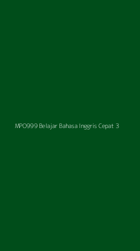 Tampilan Antarmuka Aplikasi Mpo999 Belajar Bahasa Inggris Cepat - 3