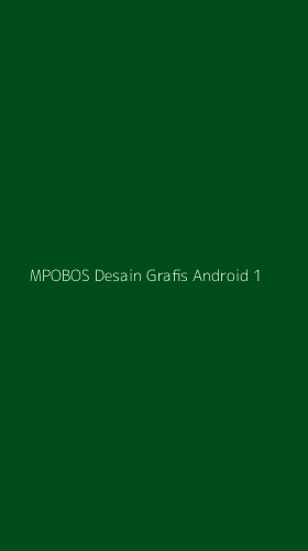 Tampilan Antarmuka Aplikasi Mpobos Desain Grafis Android - 1